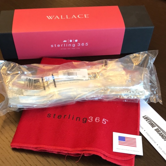 5-pc.Set -Wallace "Grande Baroque" Sterling Silver - Picture 4 of 5